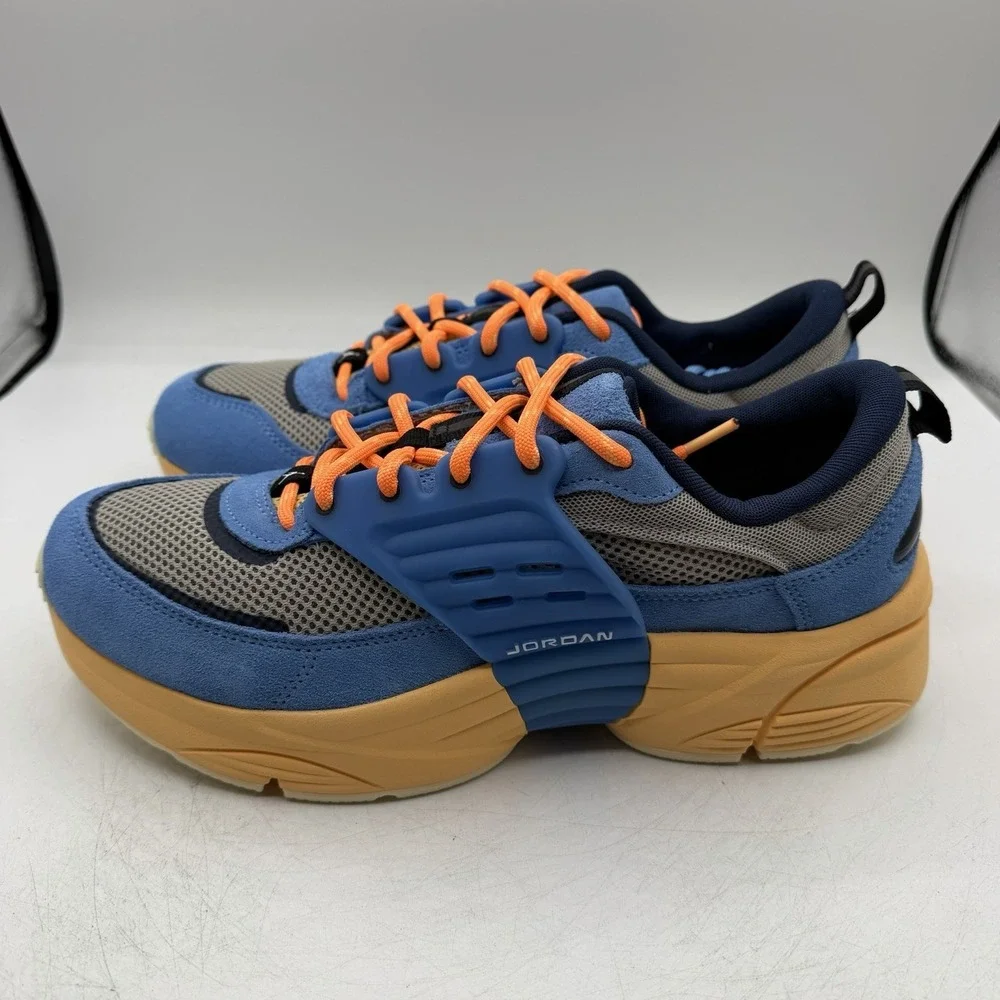 Nike Jordan Trunner O/S SP Shoes Mens Sz 9 Blue Beyond/Atomic Orange IQ5649-400